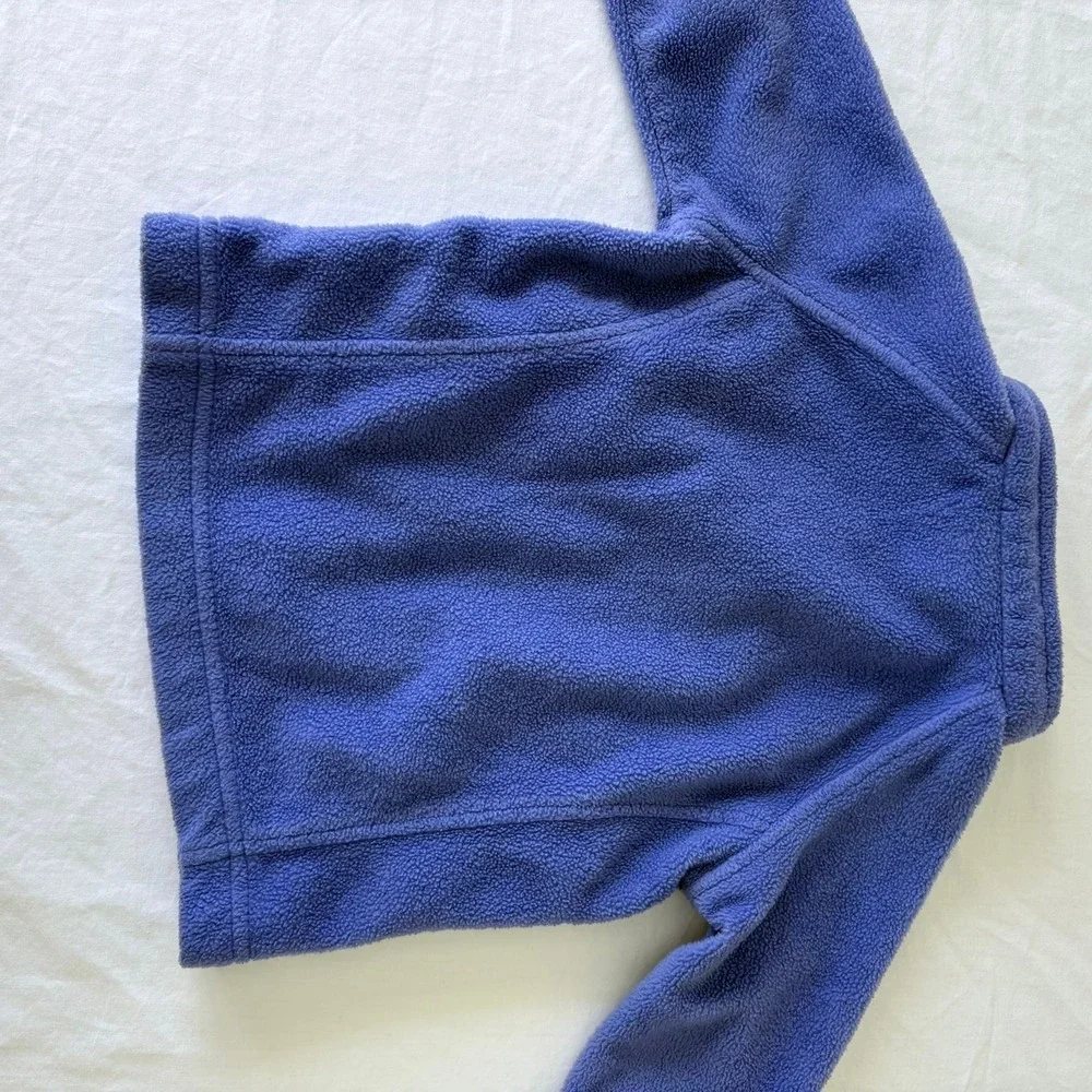 Columbia Benton Springs Full Zip Fleece Jacket Blue 12-18 Months Baby Toddler